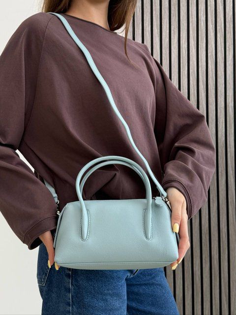 Сумка 9257-3 блакитний (22*13*7) 018628 фото